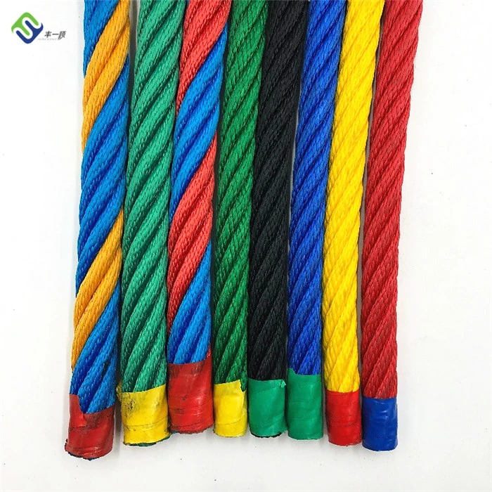 16mm kletternde Stahlstrang-Polyester-Kombination des kern-Seil-6 für Spielplatz 0