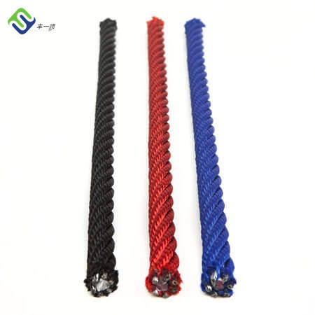 Strang-Polypropylen-Einzelfaden 16mm des Fischernetz-Kombinations-Drahtseil-6 4