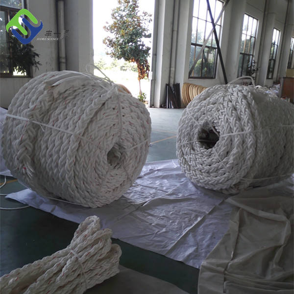 Hochspannbarkeit 8 Stränge geflochtenes Floating Polypropylen-Lagerseil PP Marine Seil 28mm-96mm mit mehreren Farben 1