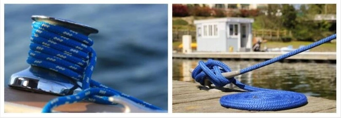 4mm-30mm Doppelt-umsponnenes Nylonseil für Segeljacht-Boots-Liegeplatz