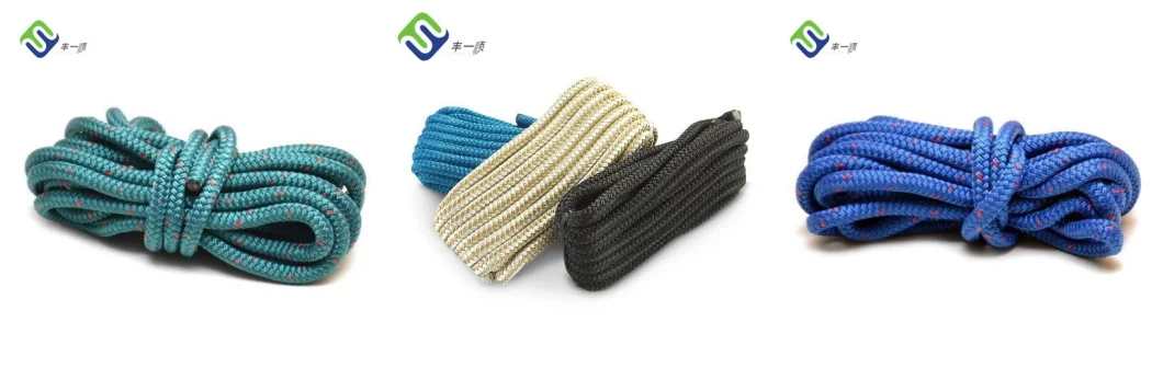 4mm-30mm Doppelt-umsponnenes Nylonseil für Segeljacht-Boots-Liegeplatz