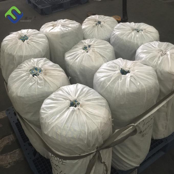 Hohe Festigkeit Weiß 8 Stränge Polypropylen Seil PP Anlegeseil 6