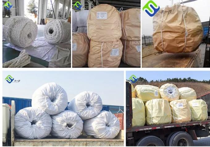 80mm 60mm Schiffe Anlegeseil Polyester Bootsseil 8 Strang 4
