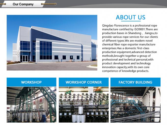 Großhandel Doppelgeflechtet Nylon PA6 Marine-Schleppseil für Yachtgesellschaften / Ankeranlagen / Docking 7