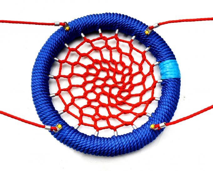 Kinder Knoten Kletternetz Kombination Seil Pyramide Outdoor Spinnenweb Spielplatz 3