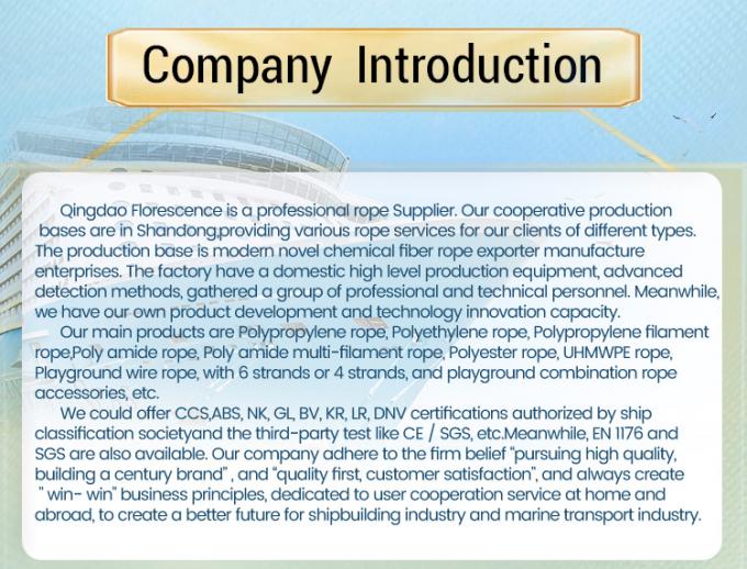 Hochfeste 12-Streifen geflochtenes UHMWPE-Synthetische Faserdrahtseil 48 mm Durchmesser für das Abschleppen von Schiffen 8
