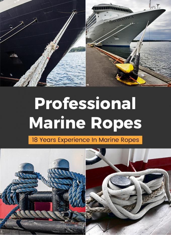 Doppel geflochtenes Nylon-Lagerseil Marine Anker / Schleppantrieb 2"X220m 4