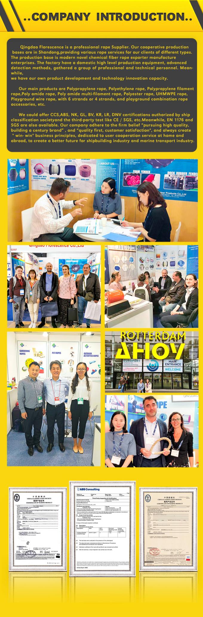 Doppel geflochtenes Nylon-Lagerseil Marine Anker / Schleppantrieb 2"X220m 7