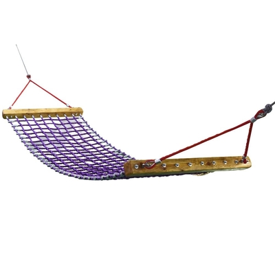 Strang-Polyester-Kombinations-Seil-Hängematte im Freien 1.5*0.8m des Baum-Schwingen-4
