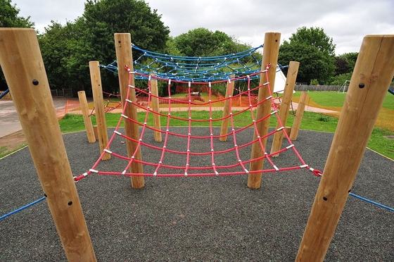 Nettot Form-Verbindungsstück des Spielplatz-Seil-hergestellt durch Aluminiummaterial