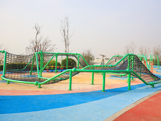 Spielplatz-kommerzielles Seil-im Freien kletterndes Netz mit kundengebundenem Entwurf