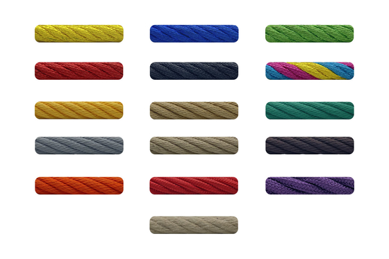 4 oder 6 Strang-verdrehtes Polyester-Stahl-Draht-Kern-Kombinations-Seil für Hängematten-Schwingen