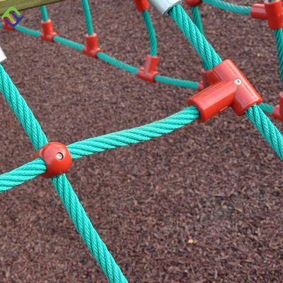 Nettoaluminiumt Verbindungsstück des Kombinations-Kletterseil-für Spielplatz