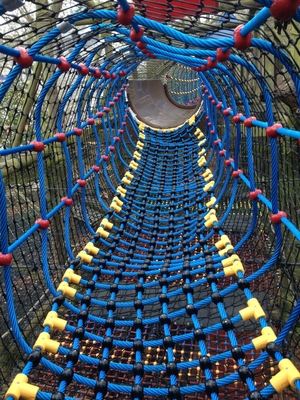 Nettoaluminiumt Verbindungsstück des Kombinations-Kletterseil-für Spielplatz