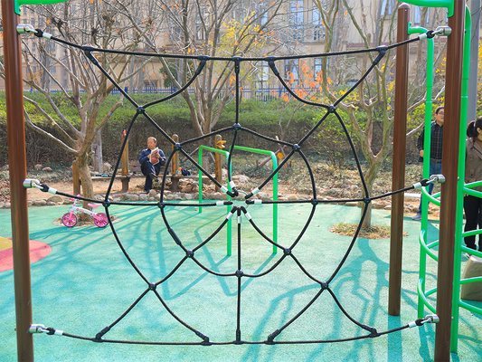 Spielplatz-Pyramiden-kletterndes Nettospinnen-Netz für Kinderdas klettern