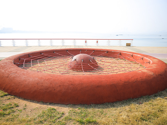 Spielplatz-Pyramiden-kletterndes Nettospinnen-Netz für Kinderdas klettern