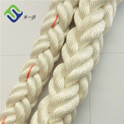 Strang 8 flocht Marine Polyester Fiber Rope 48mm mit kundengebundener Farbe