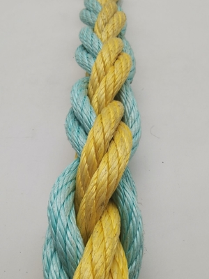 Polypropylen-PP-Kombinationsseil 8 Stränge Seeschnur mit Drahtkern für Bootschiffe