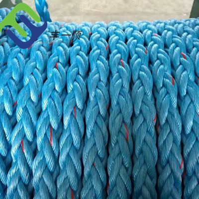 Strang-Polypropylen-Schiffstau pp.-Multifilament-8 für Schiffe und Tugline