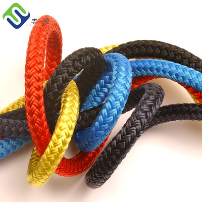 Mehrfarbige doppelt geflochtenen Nylon Segelboot Anlegelei 6mm bis 50mm 1/4 " bis 2"