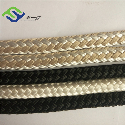 Mehrfarbige doppelt geflochtenen Nylon Segelboot Anlegelei 6mm bis 50mm 1/4 " bis 2"
