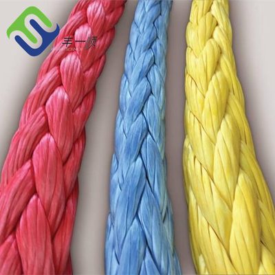 Seil synthetisches UHMWPE Tow Rope des Boots-12 des Strang-UHMWPE 18mm für Marinesoldaten