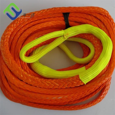 28mmx300m 12 Strang Split UHMWPE Seil HMPE Seil Anlegen Schleppseil