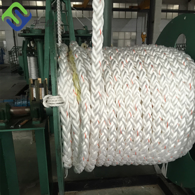 80mmx220m Nylon Polyamid geflochtenes Seil mit Split-Schleife an jedem Ende