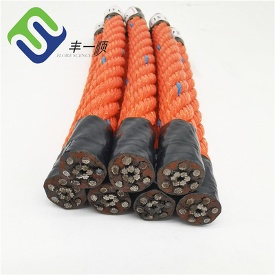12 mm, 14 mm, 16 mm Polypropylen-Stahl-Kern-Kombinationsseil für die Fischereiindustrie
