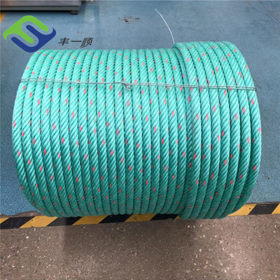 16 mm Stahldrahtkern Pp Polypropylen Kombinationsseil für die Fischereiindustrie