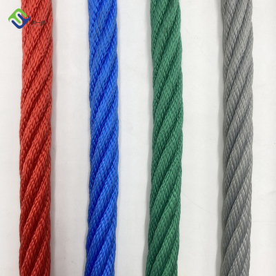 angepasste Farbe 16mm Polyester Kombination Spielplatzseil für Klettern Seilnetz