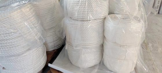 19mmx220m 3 Stränge verdrehtes Nylon Marine Ankerseil mit hoher Brechlast