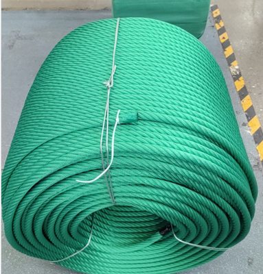 UV-geschütztes 6x8 FC/IWRC 18mm Polyester-Kombinationsseil mit individueller Farbe