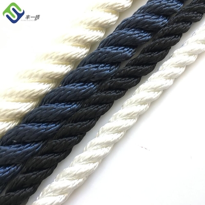 Hochspannbarkeit 3 Stränge 4mm-60mm Nylon-Schiffverbindungsseil Polyamid Bootssegeln