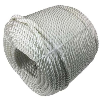 Hochspannbarkeit 3 Stränge 4mm-60mm Nylon-Schiffverbindungsseil Polyamid Bootssegeln