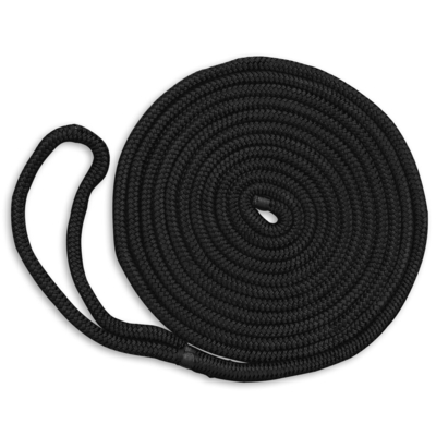1/2 ′′ X 15 ′′ Dock Lines Marine Doppel geflochtenen Nylon Dock Line mit 12 ′′ Eyelet