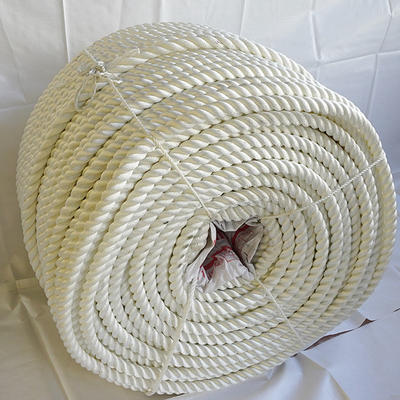 Hochspannbarkeit 3 Stränge 4 mm-56 mm Nylon-Schiffseilseil Polyamid Segelbootseil