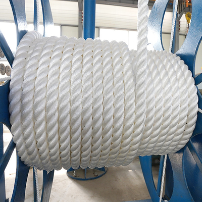 Hochspannbarkeit 3 Stränge 4 mm-56 mm Nylon-Schiffseilseil Polyamid Segelbootseil
