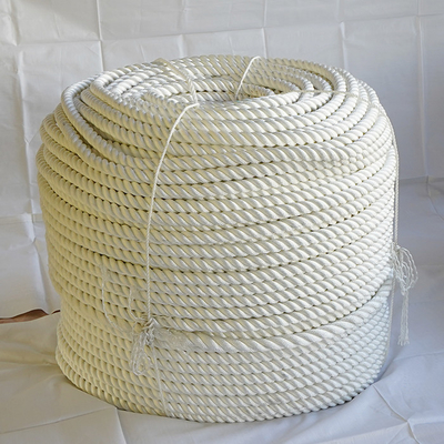 Hochspannbarkeit 3 Stränge 4 mm-56 mm Nylon-Schiffseilseil Polyamid Segelbootseil