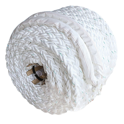 Floreszenz 48mm/64mm/72mm 8 Strang Polyester Marine Mooring Seile in China hergestellt