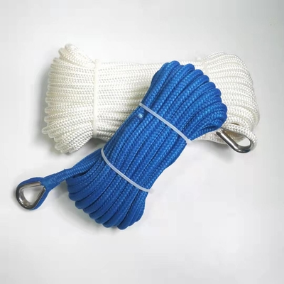 Großhandel Doppelgeflechtet Nylon PA6 Marine-Schleppseil für Yachtgesellschaften / Ankeranlagen / Docking