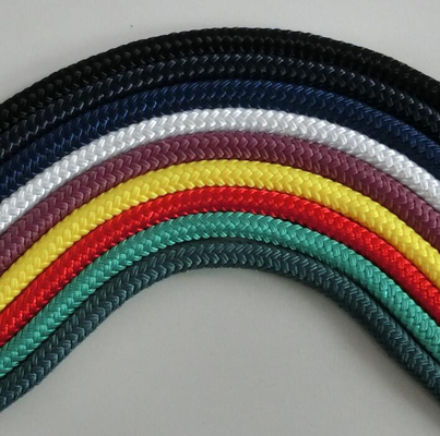 12mmx220m doppelt geflochtenes Nylonseil mit kundenspezifischer Farbe