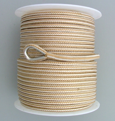 Großhandel von Nylon-Doppelflecht-Marine-Ankerseil / Schleppseil 2 × 220 m