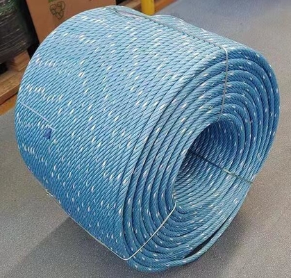 6 Strang 18mmx500m PP PE Kombination Draht Kern Seil für Fischerei Schleppschiff