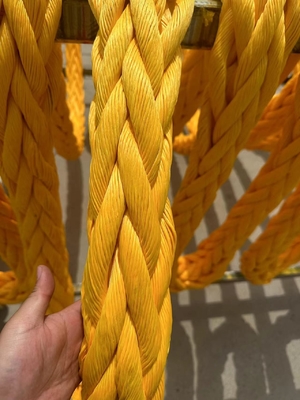 Doppel geflochtenes UHMWPE-Seil Polyester-Abdeckung 56mmx240m mit Split Eye Loop