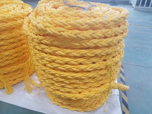 Großhandel 220 M Weiß hochfester PP-Polypropylen 8 Strang 68 mm Anlegeschnur zum Abschleppen