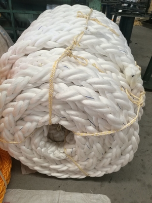 64 mm 8 Strang geflochtenes PP Multifilament Marine Mooring Floating Rope
