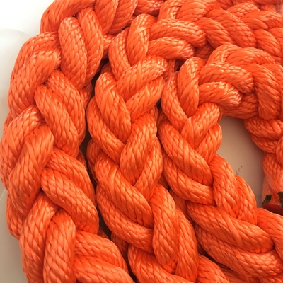 80mm 60mm Schiffe Anlegeseil Polyester Bootsseil 8 Strang