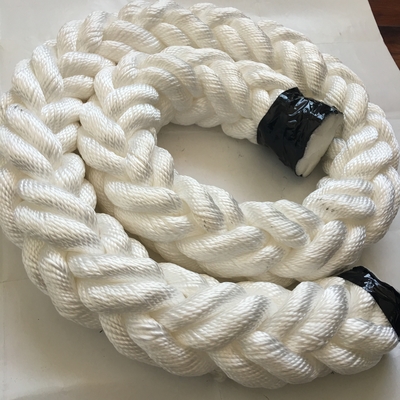 100% Hochfestigkeit UV-Widerstand 40mm 8 12 Strang Dacron Polyester Multifilament Marine Mooring Seil