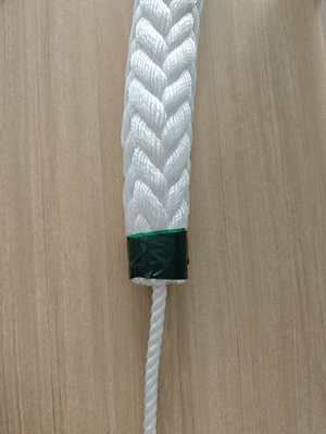 8 Stränge PP Polyester gemischte Marine Mooring Tails Seil 64mm 72mm 80mm mit 11m Länge